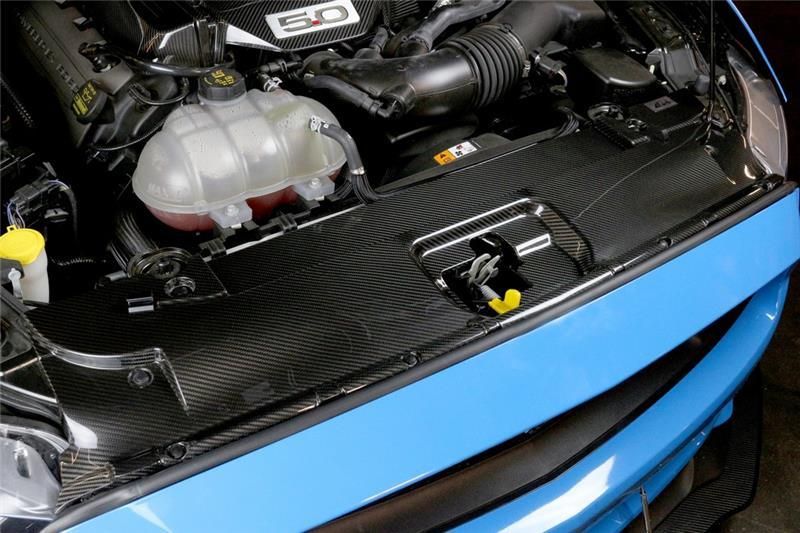 New from APR Carbon Fiber Engine cover, Coil Pack covers and radiator